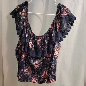 Euc 4x Xhilaration off the shoulder blouse